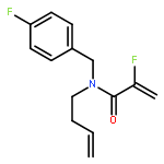 2-Propenamide, N-3-butenyl-2-fluoro-N-[(4-fluorophenyl)methyl]-