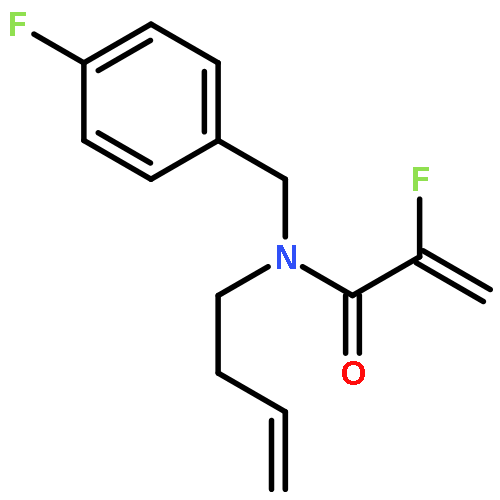 2-Propenamide, N-3-butenyl-2-fluoro-N-[(4-fluorophenyl)methyl]-