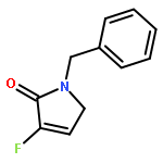 2H-PYRROL-2-ONE, 3-FLUORO-1,5-DIHYDRO-1-(PHENYLMETHYL)-