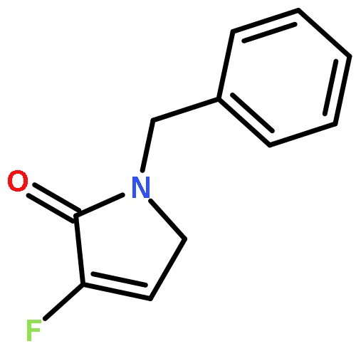 2H-PYRROL-2-ONE, 3-FLUORO-1,5-DIHYDRO-1-(PHENYLMETHYL)-