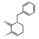 2(1H)-PYRIDINONE, 3-FLUORO-5,6-DIHYDRO-1-(PHENYLMETHYL)-