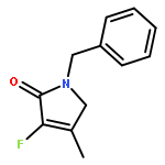 2H-Pyrrol-2-one, 3-fluoro-1,5-dihydro-4-methyl-1-(phenylmethyl)-