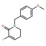 2(1H)-PYRIDINONE, 3-FLUORO-5,6-DIHYDRO-1-[(4-METHOXYPHENYL)METHYL]-