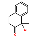 2(1H)-Naphthalenone, 3,4-dihydro-1-hydroxy-1-methyl-