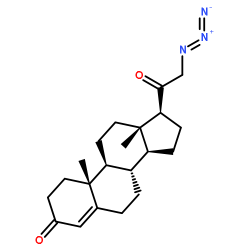 PREGN-4-ENE-3,20-DIONE, 21-AZIDO-