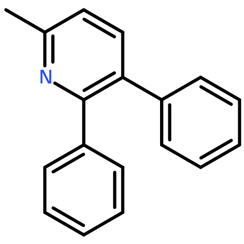 Pyridine, 6-methyl-2,3-diphenyl-