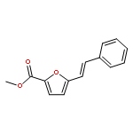 2-Furancarboxylic acid, 5-[(1E)-2-phenylethenyl]-, methyl ester