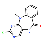 2-chloro-11-methyl-5,11-dihydro-6H-pyrimido[4,5-b][1,4]benzodiazepin-6-one