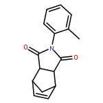 4,7-methano-1H-isoindole-1,3(2H)-dione, 3a,4,7,7a-tetrahydro-2-(2-methylphenyl)-, (3aR,4S,7R,7aS)-