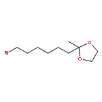 1,3-DIOXOLANE, 2-(6-BROMOHEXYL)-2-METHYL-