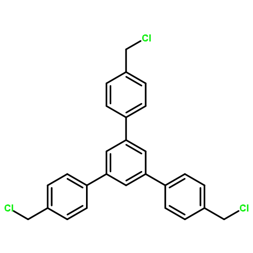 1,1':3',1''-Terphenyl, 4,4''-bis(chloromethyl)-5'-[4-(chloromethyl)phenyl]-