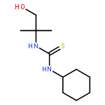 THIOUREA, N-CYCLOHEXYL-N'-(2-HYDROXY-1,1-DIMETHYLETHYL)-