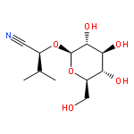 (2S)-2-(beta-D-glucopyranosyloxy)-3-methylbutanenitrile