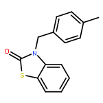 2(3H)-BENZOTHIAZOLONE, 3-[(4-METHYLPHENYL)METHYL]-