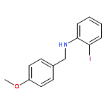 Benzenemethanamine, N-(2-iodophenyl)-4-methoxy-