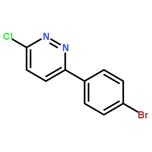 Pyridazine,3-(4-bromophenyl)-6-chloro-