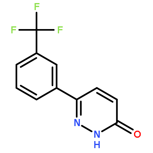 3(2H)-PYRIDAZINONE, 6-[3-(TRIFLUOROMETHYL)PHENYL]-