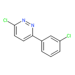 Pyridazine, 3-chloro-6-(3-chlorophenyl)-