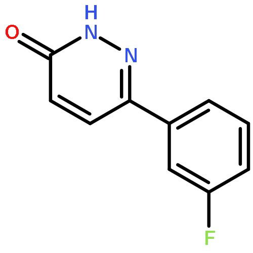 3(2H)-PYRIDAZINONE, 6-(3-FLUOROPHENYL)-