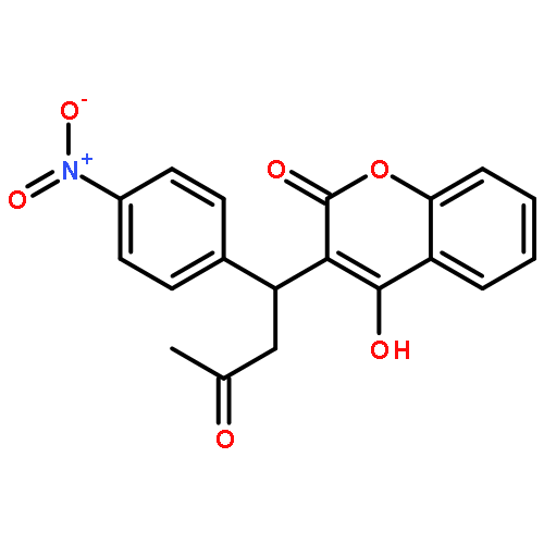 2H-1-Benzopyran-2-one,4-hydroxy-3-[(1S)-1-(4-nitrophenyl)-3-oxobutyl]-