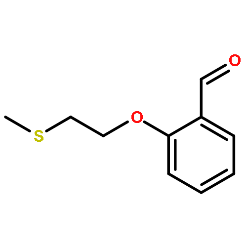 Benzaldehyde, 2-[2-(methylthio)ethoxy]-