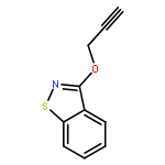 1,2-BENZISOTHIAZOLE, 3-(2-PROPYNYLOXY)-