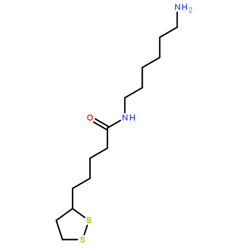 1,2-Dithiolane-3-pentanamide, N-(6-aminohexyl)-