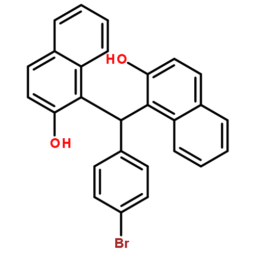 2-Naphthalenol, 1,1'-[(4-bromophenyl)methylene]bis-