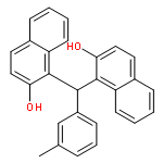 2-NAPHTHALENOL, 1,1'-[(3-METHYLPHENYL)METHYLENE]BIS-