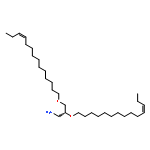 1-Propanamine, 2,3-bis[(11Z)-11-tetradecenyloxy]-, (2R)-