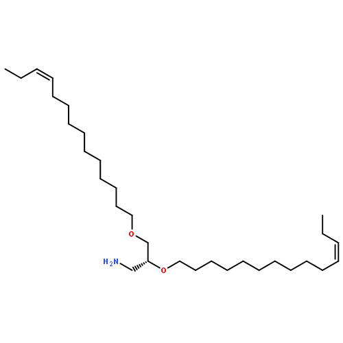 1-Propanamine, 2,3-bis[(11Z)-11-tetradecenyloxy]-, (2R)-