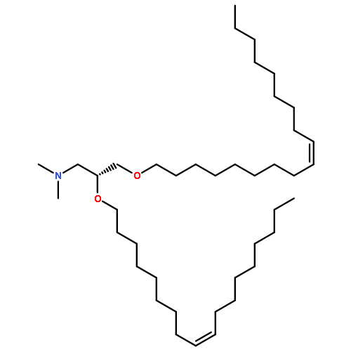 1-PROPANAMINE, N,N-DIMETHYL-2,3-BIS[(9Z)-9-OCTADECENYLOXY]-, (2R)-