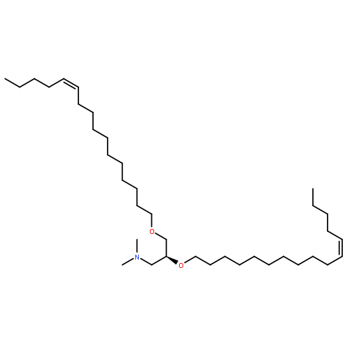 1-PROPANAMINE, 2,3-BIS[(11Z)-11-HEXADECENYLOXY]-N,N-DIMETHYL-, (2S)-