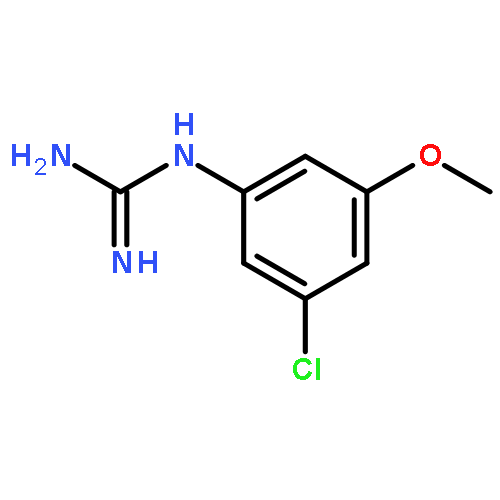 GUANIDINE, (3-CHLORO-5-METHOXYPHENYL)-