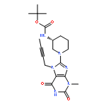 Carbamic acid,[(3R)-1-[7-(2-butynyl)-2,3,6,7-tetrahydro-3-methyl-2,6-dioxo-1H-purin-8-yl]-3-piperidinyl]-, 1,1-dimethylethyl ester