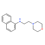 4-MORPHOLINEETHANAMINE, N-1-NAPHTHALENYL-