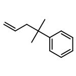 BENZENE, (1,1-DIMETHYL-3-BUTENYL)-