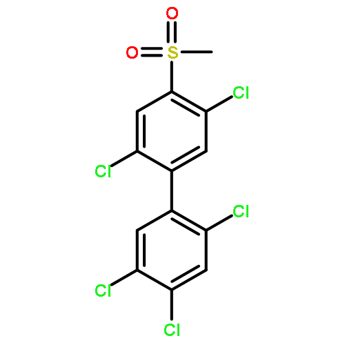 1,4-dichloro-2-methylsulfonyl-5-(2,4,5-trichlorophenyl)benzene