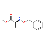 Alanine, N-(phenylmethoxy)-, methyl ester