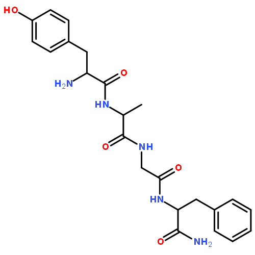 L-tyrosyl-D-alanylglycyl-L-phenylalaninamide