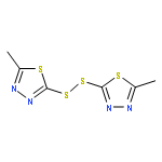 1,3,4-Thiadiazole, 2,2'-dithiobis[5-methyl-