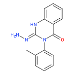 2,4(1H,3H)-QUINAZOLINEDIONE, 3-(2-METHYLPHENYL)-, 2-HYDRAZONE