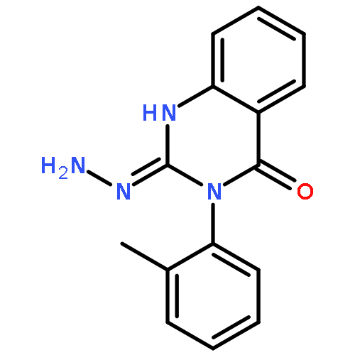 2,4(1H,3H)-QUINAZOLINEDIONE, 3-(2-METHYLPHENYL)-, 2-HYDRAZONE