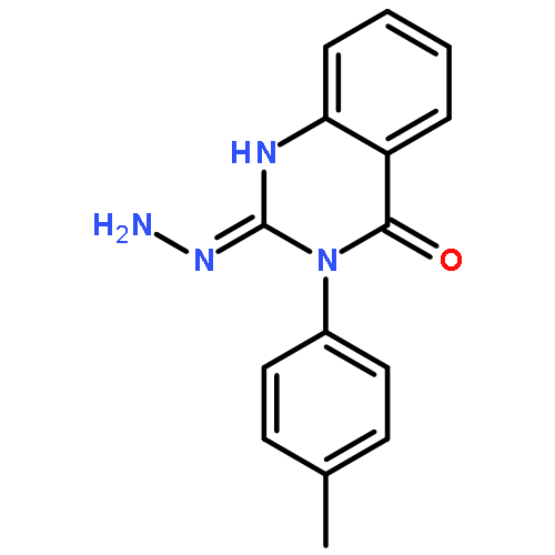 2,4(1H,3H)-Quinazolinedione, 3-(4-methylphenyl)-, 2-hydrazone