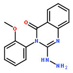 2-Hydrazino-3-(2-methoxyphenyl)quinazolin-4(3H)-one