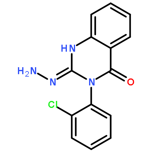 2,4(1H,3H)-QUINAZOLINEDIONE, 3-(2-CHLOROPHENYL)-, 2-HYDRAZONE