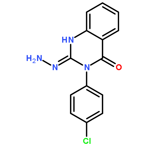 2,4(1H,3H)-Quinazolinedione, 3-(4-chlorophenyl)-, 2-hydrazone