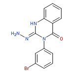 2,4(1H,3H)-Quinazolinedione, 3-(3-bromophenyl)-, 2-hydrazone