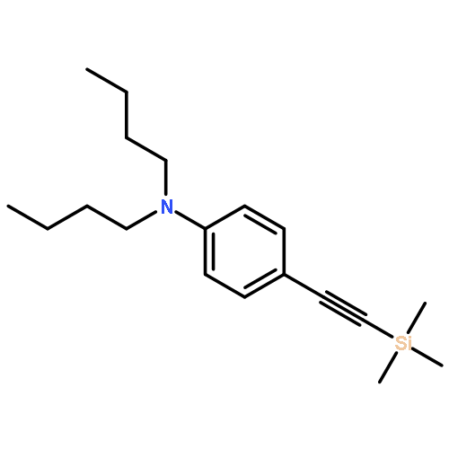 Benzenamine, N,N-dibutyl-4-[(trimethylsilyl)ethynyl]-