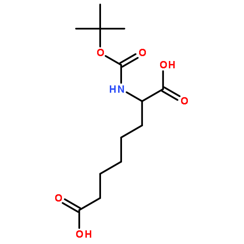 Octanedioicacid, 2-[[(1,1-dimethylethoxy)carbonyl]amino]-, (2S)-